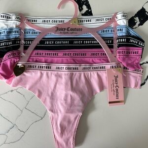 Juicy Couture Thongs - 5 pack (Large)